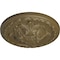 Ekena Millwork Acanthus Ceiling Medallion, Hand-Painted Mississippi Mud, 11 3/8"OD x 2"P CM11ACMMF - alternate 5